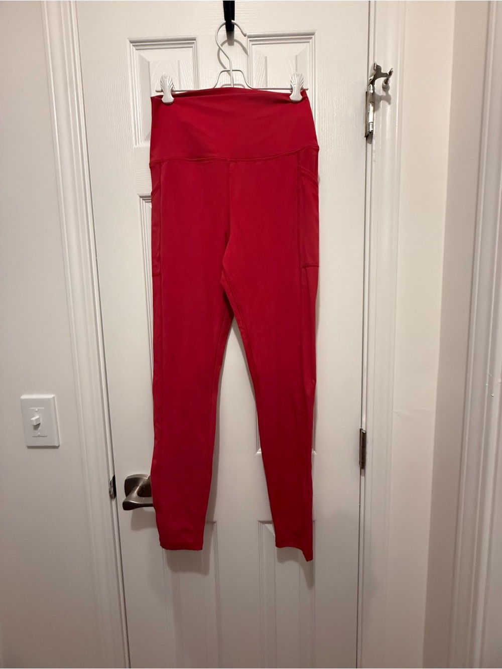 Grace and Lace Hot Pink Active Leggings with Pockets Medium